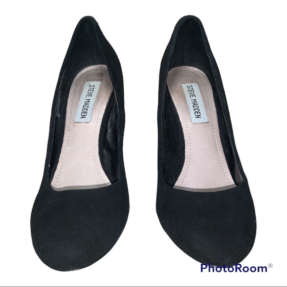 Steve Madden 'Unityy' Pump Shoe, Black Suede, US 7.5m - Picture 2 of 7